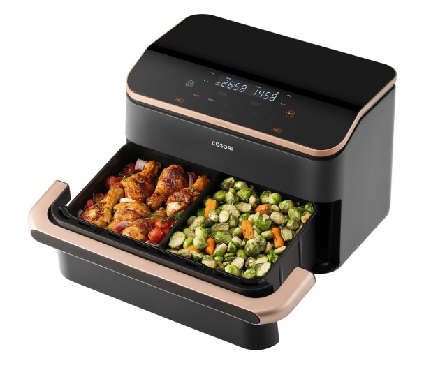 Cosori Air Fryer Dual Blaze TwinFry CAF-TF101S-AEUR ciemnoszary - 1293323 - zdjęcie 3